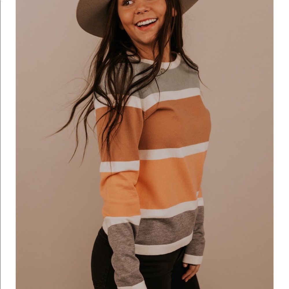 Roolee Striped Sweater